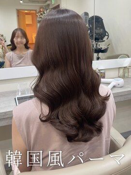 アミー 銀座(Ammy) #韓国風パーマ #コテ巻き風パーマ #ロングパーマ #パーマ