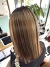 髪質改善酸性ストレート＋最上級メトリートメント＋毛先カット