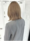ミルクティーベージュダブルカラーインナーカラーケアブリーチ
