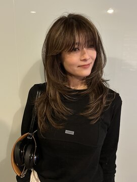 ノラ ヘアーサロン(NORA HAIR SALON) 【大久保】海外ガール風レイヤーカットハイライトカラー