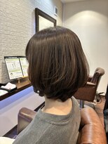 ヘアー サロン アットシュシュ(Hair Salon At'shushu)&nbsp;大人の艶ボブ髪質改善ストレート♪
