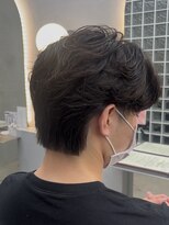 ロンドポレール 北千住(Lond polaire)&nbsp;men's/メンズ/リバースセンターパート/メンズパーマダウンパーマ