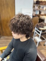 ルーム(ROOM)&nbsp;【ROOM】お洒落マッシュウルフ　縦落ちパーマ