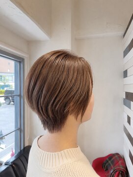 リッシェ(Riche) すっきりサイド長めのショートボブ