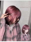デザインカラー/ピンク/ブラウン
