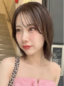 半個室・髪質改善サロンPIS堀江 【ボブ/レイヤー/縮毛矯正】【9月9日 NEWOPEN(予定)】の写真/【年間1500名が感動】もう朝のセットで悩まない。あなた専用の似合わせ「小顔ボブカット」で新しい自分へ!