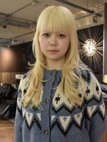 ダブ ダイカンヤマ(DaB DAIKANYAMA)&nbsp;抜きっぱなしブリーチロングレイヤー