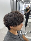 横浜/元町石川町/メンズカット/シャドウパーマ/ルーズパーマ