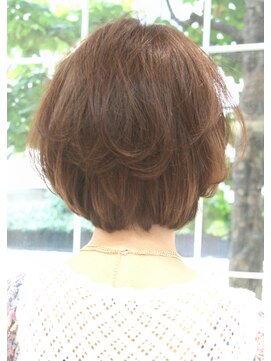 ラグエル(RAGUEL) 【30代40代50代】 黒髪でも決まる!!お手入れ簡単大人ボブ