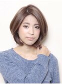 大人ボブ「シンプル×こなれ感」[AKs表参道　遠藤]03 5778 3351