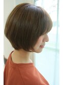 【30代40代50代】 丸みを活かした大人のショートボブ RAGUEL