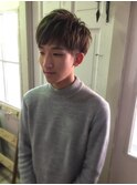 ツーブロックショート