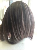 ３Dアッシュバイオレットボブ