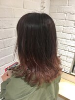 エイト 福岡天神店(EIGHT fukuoka)&nbsp;スタイル名 【EIGHT福岡】藤崎_pink beige◎