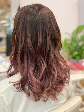 イグレック 庄内本店(igrek) 【グラデーションはお任せ♪】ピンクパープル