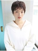 天神【BIRTH】マニッシュショート×眉上バング　4