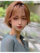 エル(LE)&nbsp;【LE】外国人風フレンチスウィングガーリー暖色系カラー