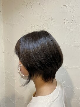 ロゴス 湖北本店(LOGOS) 着物ヘア/大人ガーリー/ダークアッシュ/似合わせカット/我孫子