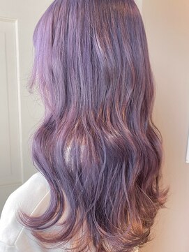 ペレ 渋谷(PELE) K74_ラベンダーベージュ ブリーチ1~2回