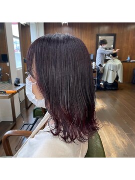 ヘアーサロン リバース(Hair Salon Rebirth) 【防府/Rebirth】ピンクパープル　グラデーション
