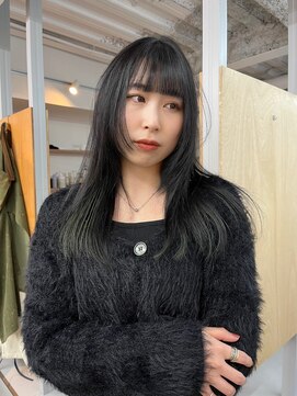 アル 心斎橋(alu) ツヤ髪スタイル/黒髪カタログ/小顔に見せるヘア