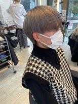 インク サカエ(inq sakae)&nbsp;メンズ/ホワイトシルバー/マッシュ