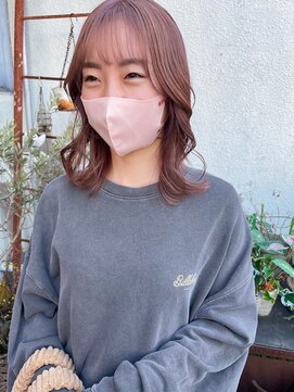 ユイマァル 倉敷店(YUIMARL) ミディアム/ピンクベージュ