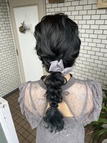 フェリーチェ(Felice)&nbsp;編みおろし　ヘアセット　お呼ばれヘア
