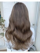 ヘアーエポック(hair epoque) 10代20代★大人かわいいダブルカラーブリーチグレージュ