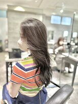 アンダーバーホワイト(_WHITE)&nbsp;レイヤーカット　艶カラー