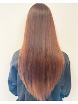 オリジンズヘアーセカンド 守谷店(Origins hair 2nd)&nbsp;バーミリオンブラウンカラー×BYKARTE 5step TR