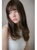 モッズヘア 越谷西口店(mod's hair) ■アッシュオリーブベージュレイヤーロング23越谷20代30代40代