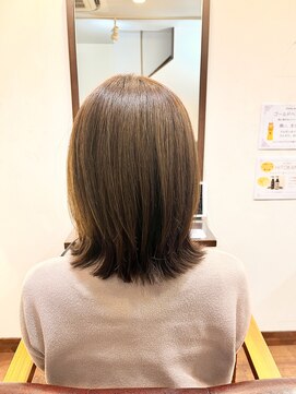 ヘアー グリーン(hair green) 20代30代40代レイヤーボブ【髪質改善/百合ヶ丘】