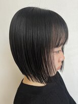 トップヘアー 本店(TOP HAIR)&nbsp;前下がりボブ／ミニボブ／ショート／黒髪