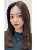 韓国風艶髪スタイル