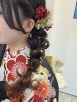 ヘア ケア ディエイチケー(HAIR CARE DHK)&nbsp;サイド編みおろし