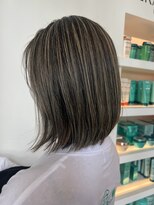 プラスシー(+C)&nbsp;白髪を活かす大人ハイライト/地毛ハイライト/薬院脱白髪染め
