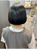 ダークアッシュボブ♪