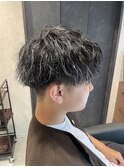 ホワイトメッシュ/ツイスパ/ツイストスパイラルパーマ