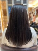 【グレージュ】暗染め/韓国ヘア/ウェットヘア/千葉 林