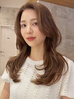 グランド(GRAND)&nbsp;レイヤー/ミルクティーカラー/20代/30代/40代/表参道【古岡】