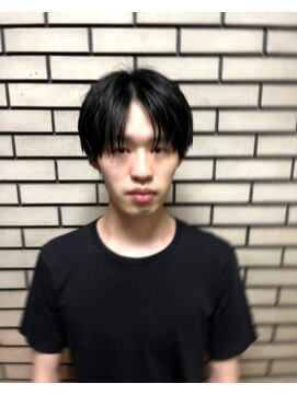 クロム トウキョウ ザ バーバー 新宿(CHROM TOKYO the Barber) センターパート