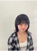 簡単アイロン操作で小顔になれるカット