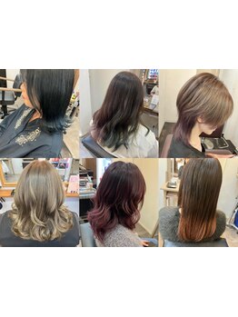 トレンド×最旬カラーは【HAL】"なりたいを形に"色味のバリエーションが豊富なダメージレスカラーも人気！