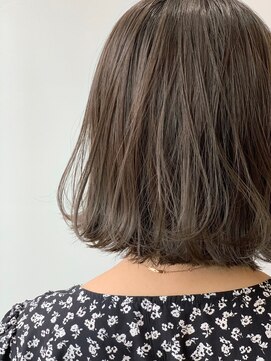 ジーナ 船橋(Zina) 髪質改善＊マチルダボブアッシュカラー＊美髪【Zina船橋】