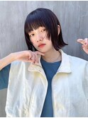 切りっぱなしボブ/レイヤー
