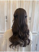 きれいめハーフツイン