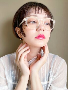 スニップ(Snip) 20代30代40代大人ボブ韓国風レイヤーカットベージュ小顔カット