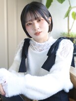 バース(BIRTH) 天神【BIRTH】暗髪ミニボブ切りっぱなし 10