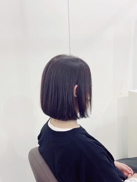 サウンドヘアデザイン(sound hair design) やわらか縮毛矯正のボブ☆